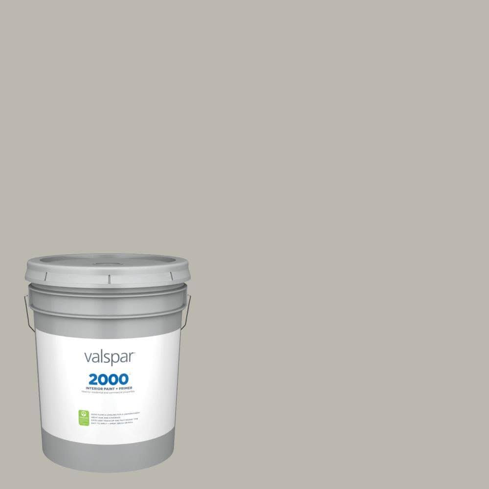 Valspar 2000 Satin Soulful Grey 6004-1b Interior Paint (5-Gallon) | 6004-1B-670354