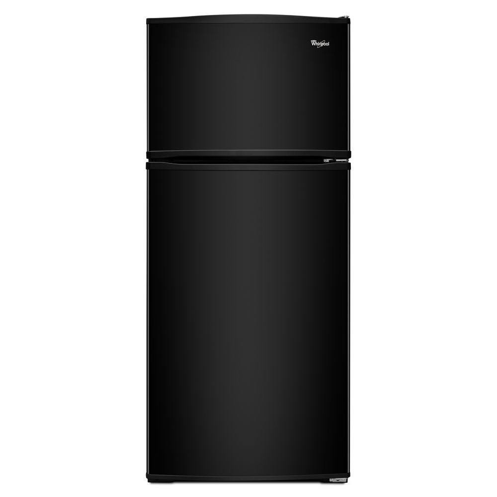 Whirlpool WRT316SFDB 16 Cu. ft. 28 in. Wide Top Freezer Refrigerator (Black) - Avayadevconnect