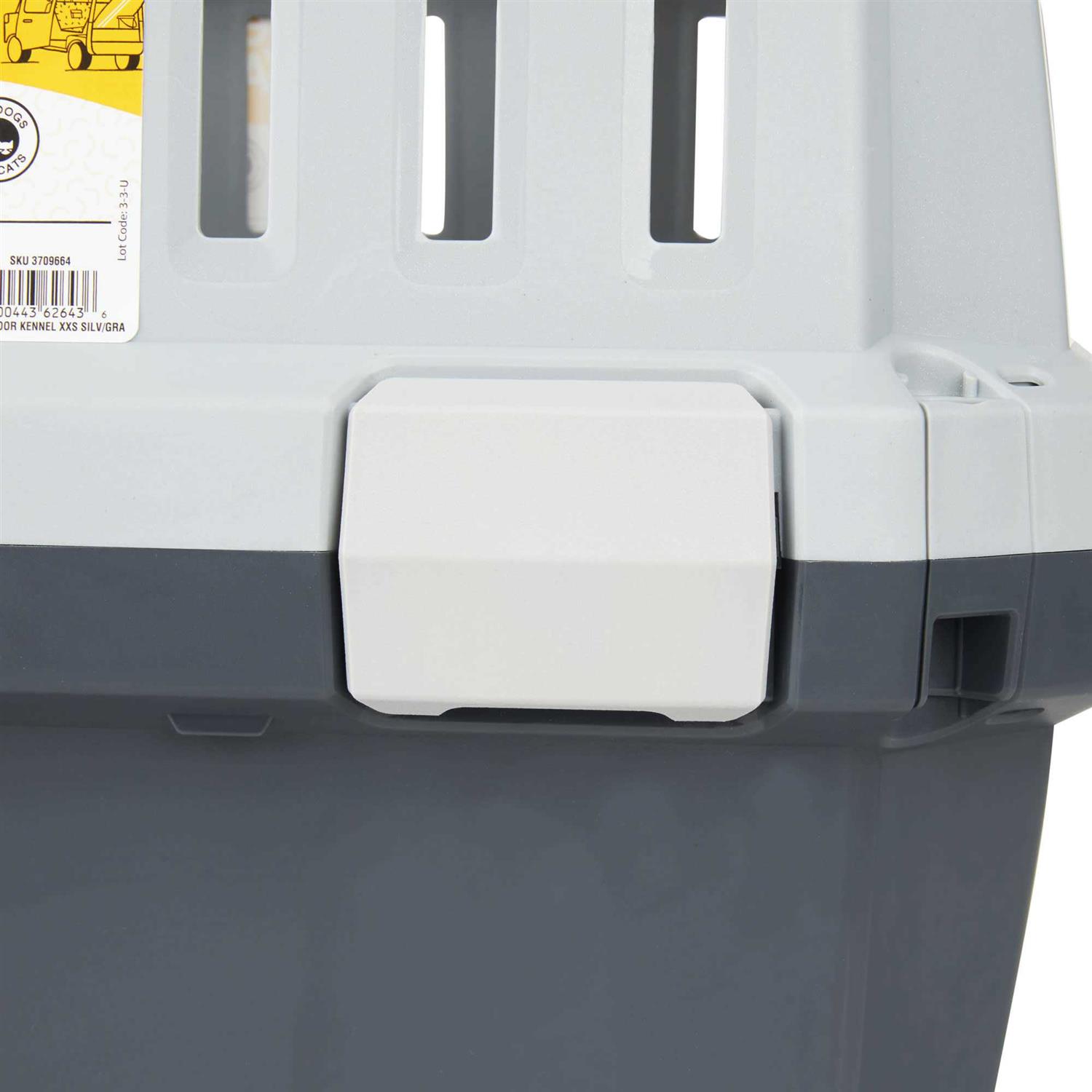 EveryYay Going Places Grey 2-Door Pet Kennel - Pet Supplies online store