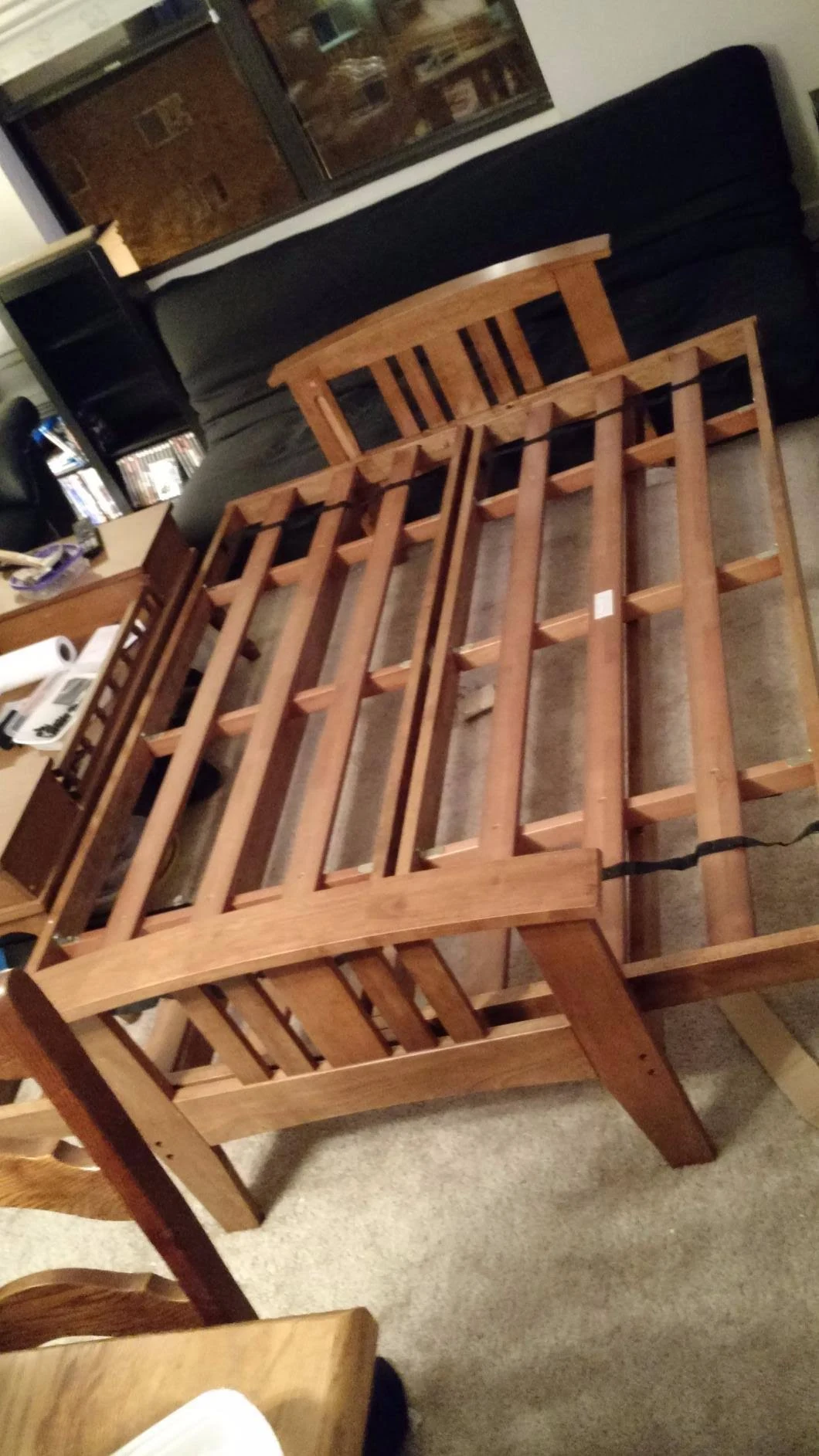 Nirvana Futons Westfield Wood Futon Frame - Full Size