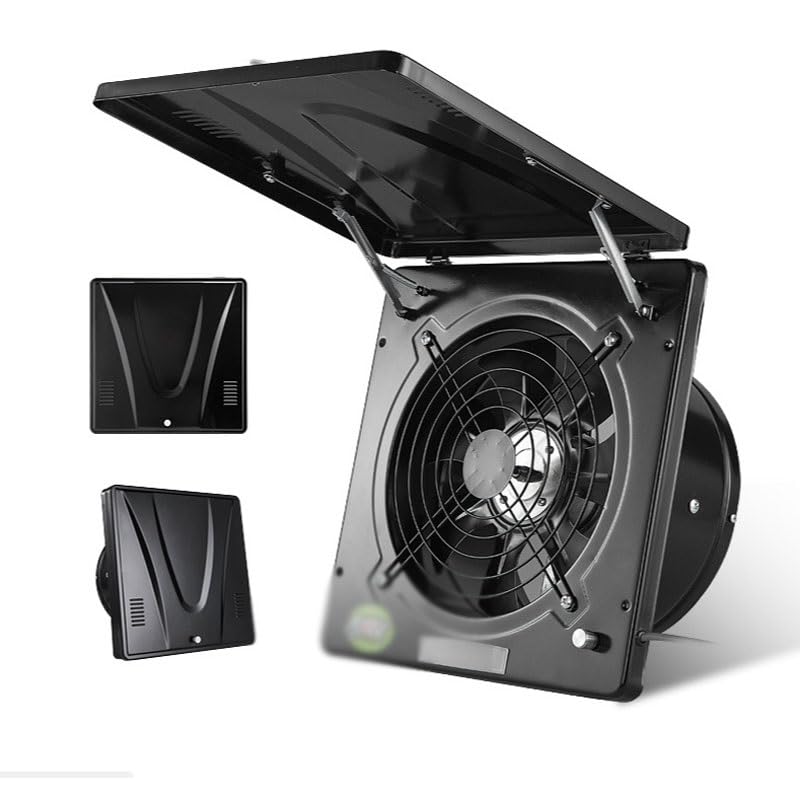 BINGWANG 10inch High Speed Exhaust Fan Kitchen Hanging Wall Window Ventilator Extractor Industrial Ventilation Metal Pipe Fan Ventilation