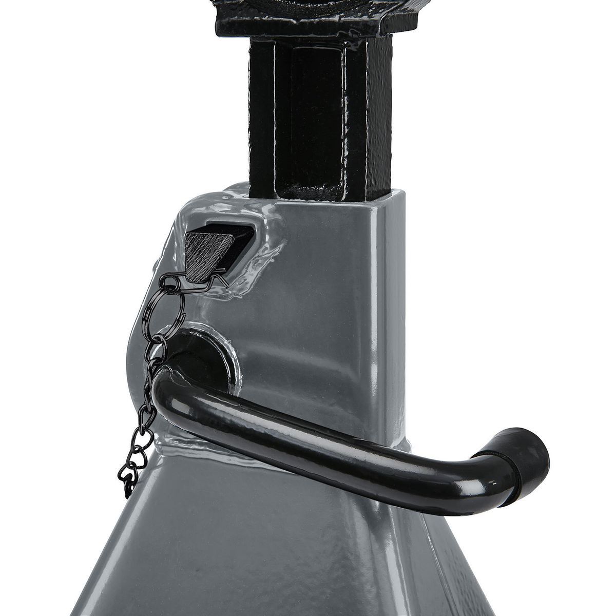 DAYTONA 6 Ton Heavy Duty Ratcheting Jack Stands, Slate Gray