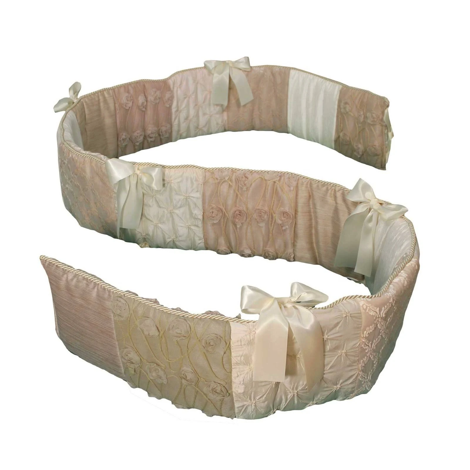 Glenna Jean Paris 4 Piece Baby Crib Bedding Set with Bumper