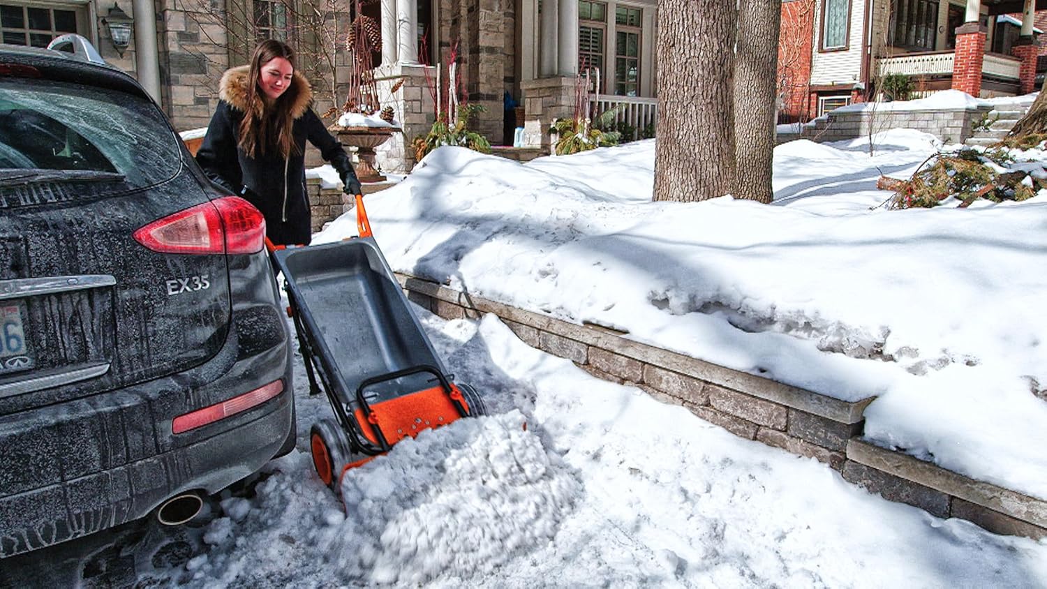 WORX WA0230 AeroCart Wheelbarrow Snow Plow Pack of 2