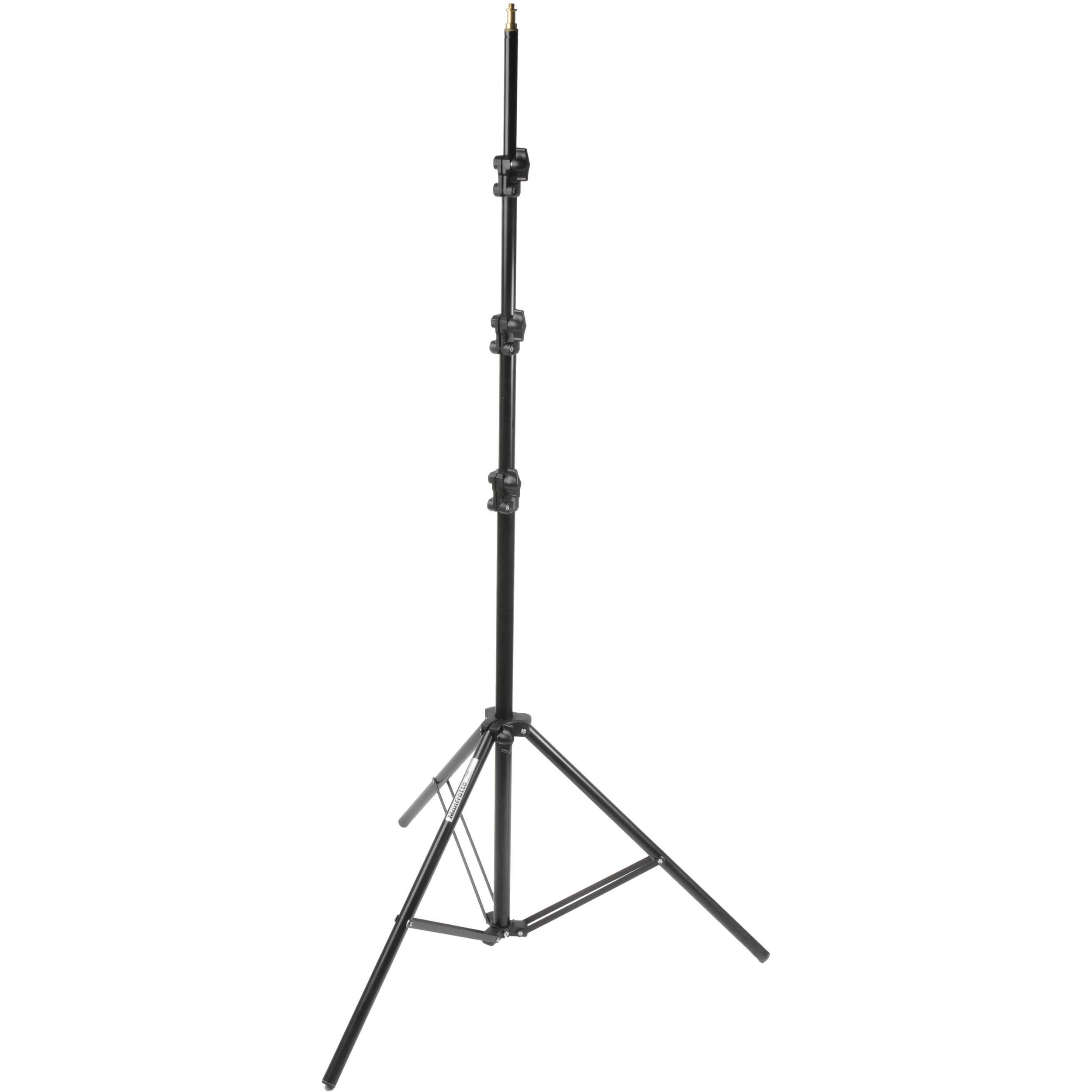 Manfrotto 11ft Basic Black Light Stand 5/8in Stud 368B