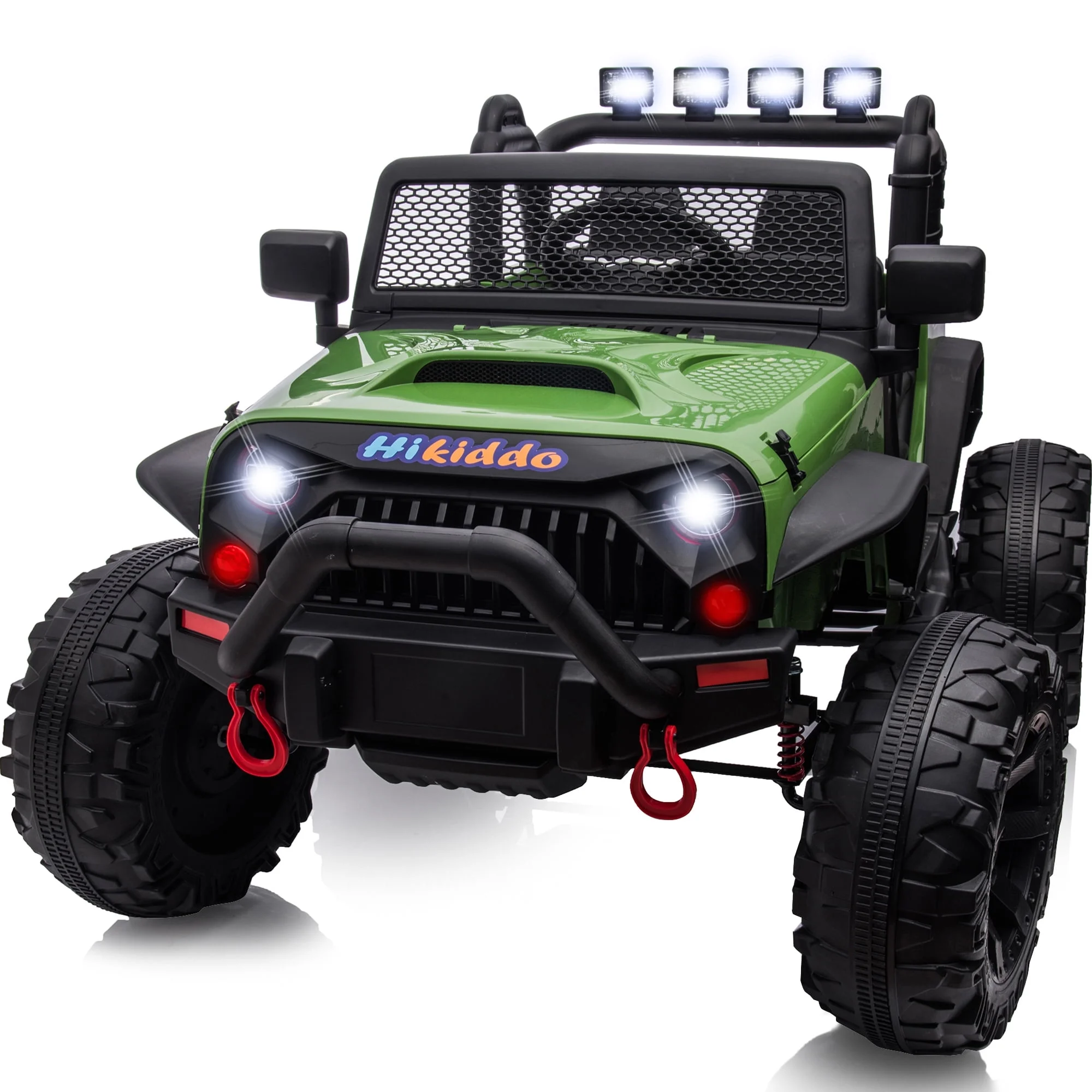 Hikiddo 24V Kids Ride on Truck, 2 Seater Powered Ride on Toy Car with Remote