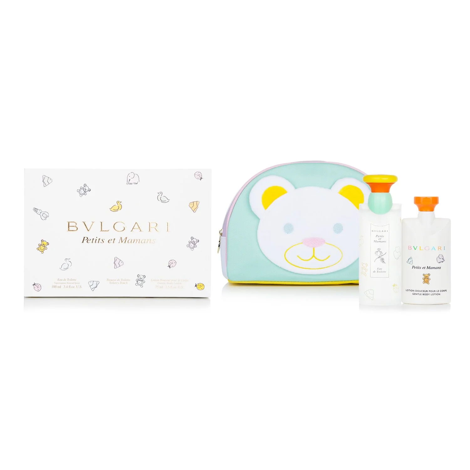 Bvlgari Petits Et Mamans Coffret: 2pcs+1pouch