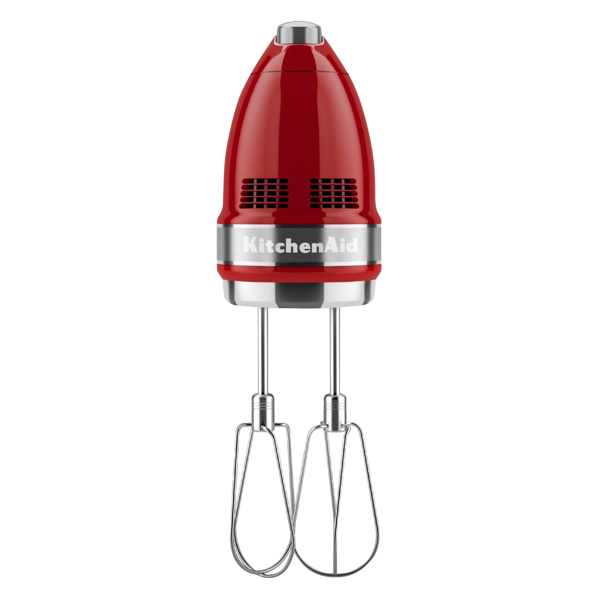 KitchenAid 9 Speed Hand Mixer - Empire Red