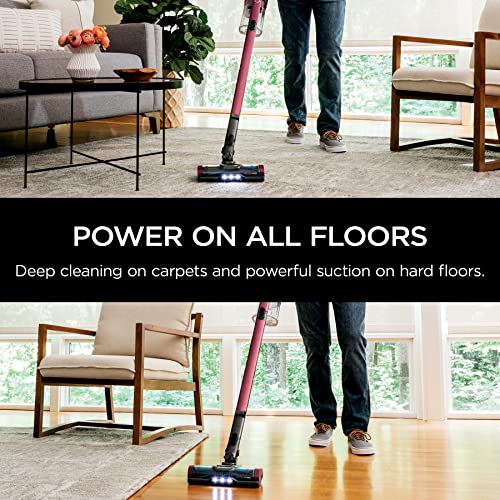 Shark | Pet Cordless Vacuum Cleaner | LED Headlights | Removable Handheld Vacuum for Pet Hair | Crevice Tool & Pet Multi-Tool Included | 40min Runtime | For Carpet & Hard Floors | Grey | IX141