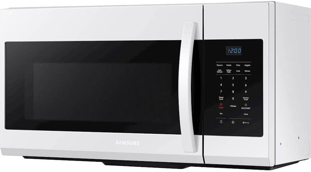 Samsung 1.7 Cu. Ft. White Over-The-Range Microwave