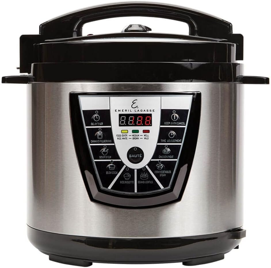 Emeril Lagasse Y8DAF36 8-Qt 7-In-One Pressure Cooker Plus
