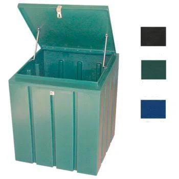 Chem Trainer Lockable Storage Feed Bin Huntergreen
