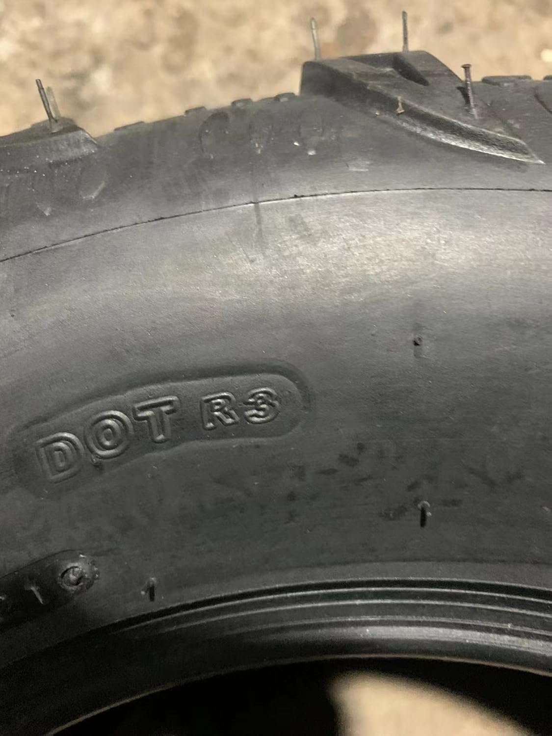 MILLION PARTS 2 ATV/UTV Tires 25x10-12 25x10x12 Rear 6PR