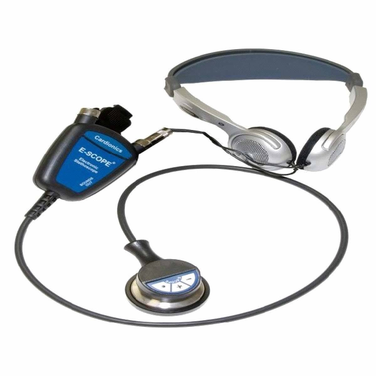 Cardionics E-Scope Electronic Headset Stethoscope