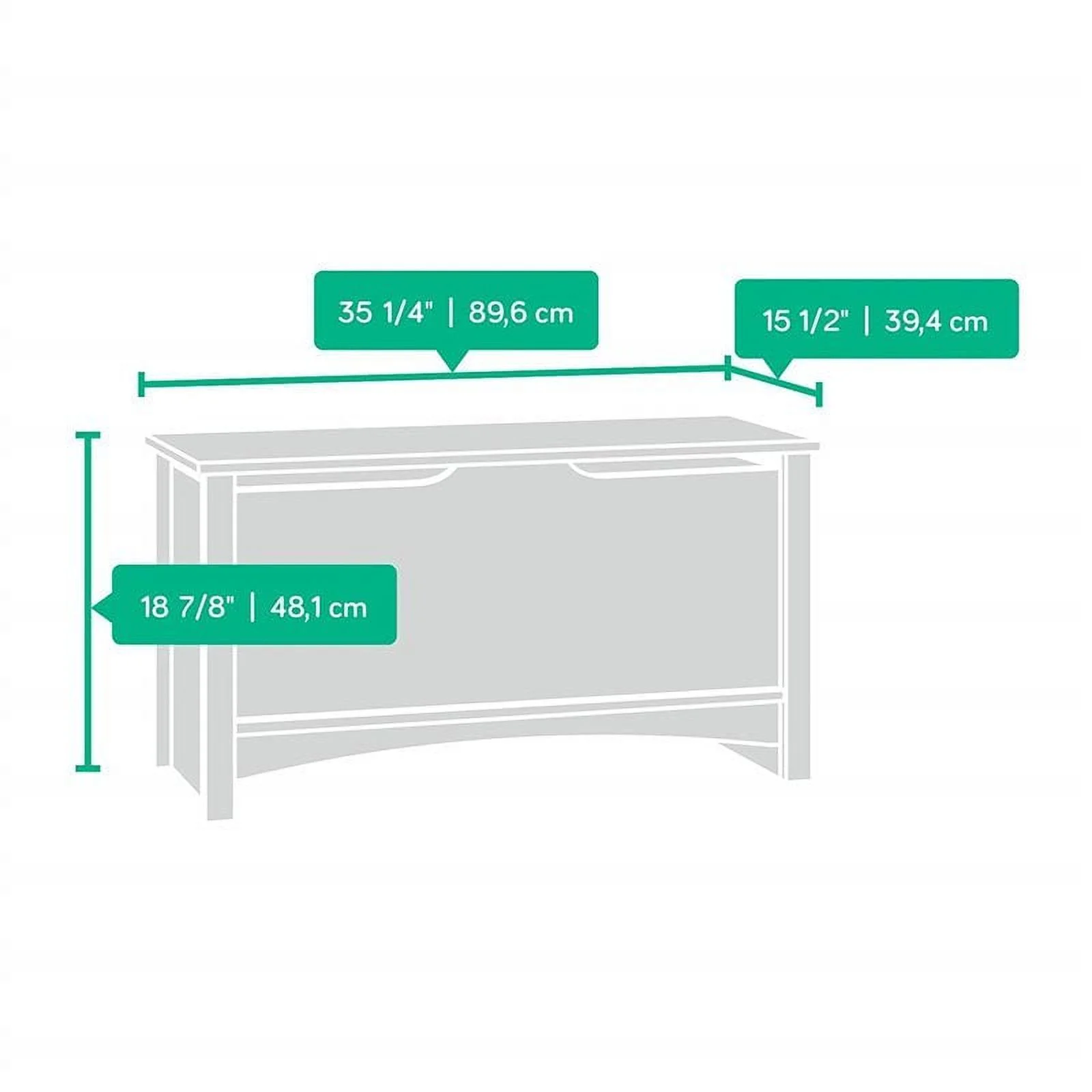 Pemberly Row Wood Storage Chest/ Storage Bench in Jamocha Wood