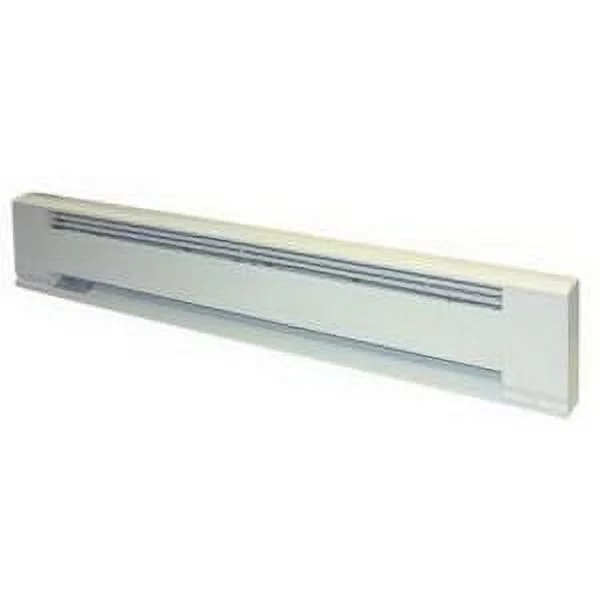 TPI H391048 Series 3900 Hydronic Electric Baseboard Heater, 1000 Wage, 48" L, White