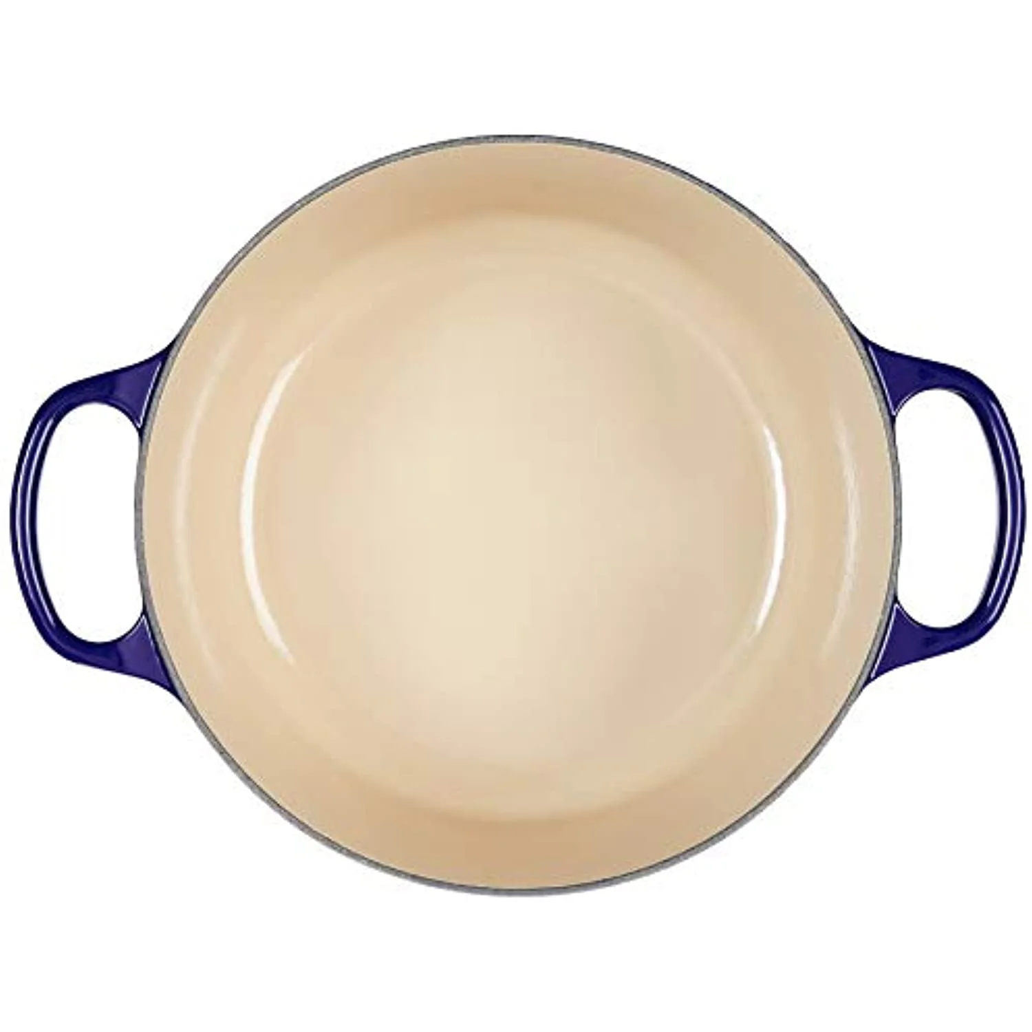 Le Creuset Enameled Cast Iron Signature Round Dutch Oven, 5.5 qt., Indigo