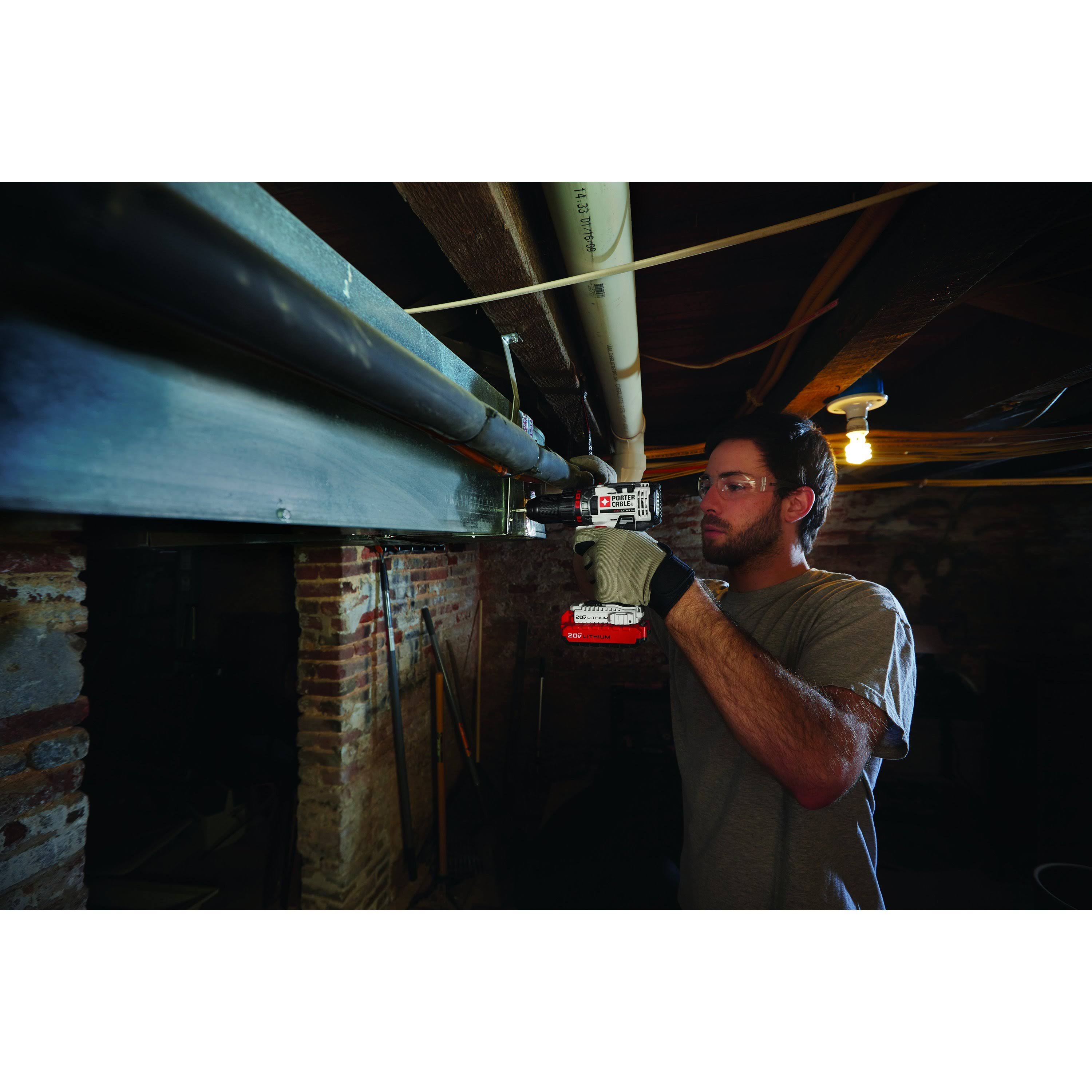 Porter-Cable 20-Volt Max* 1 and 2x22 Cordless Drill and Driver Kit PORPCC
