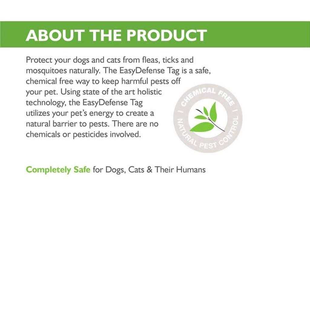 Only Natural Pet Easy Defense Flea &amp; Tick Tag for Dogs &amp; Cats - Pet Supplies online store
