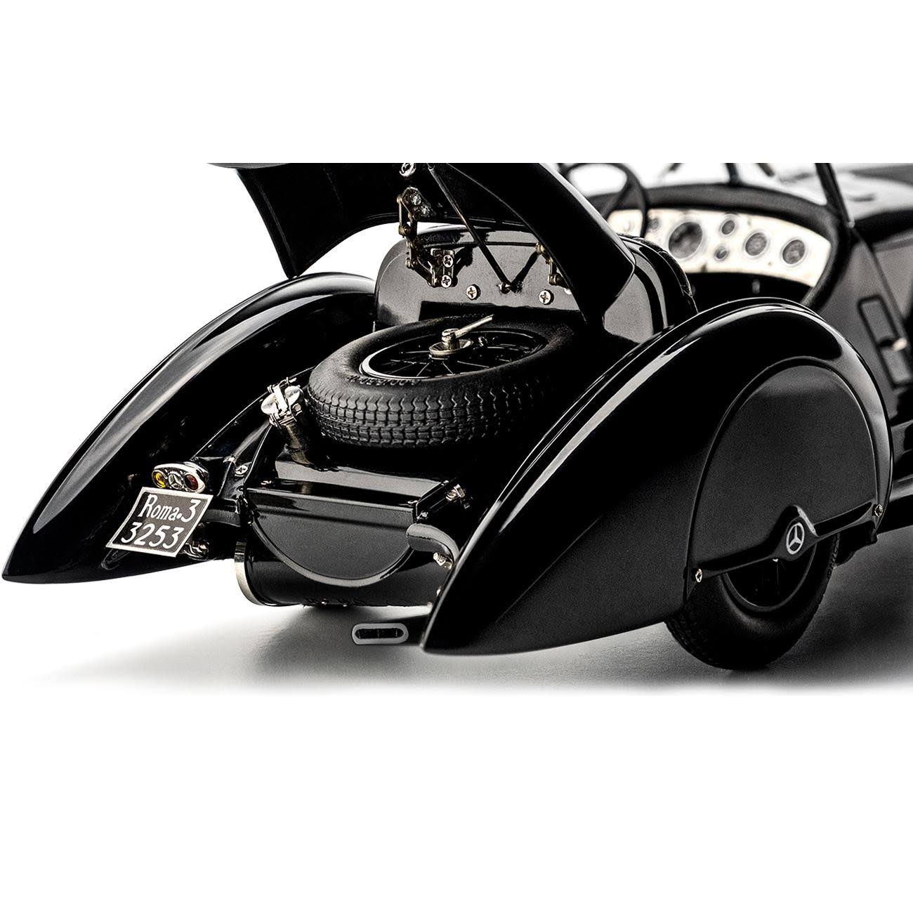 1932 Mercedes Benz SSK Trossi The Black Prince 1/18 Diecast Model Car by CMC