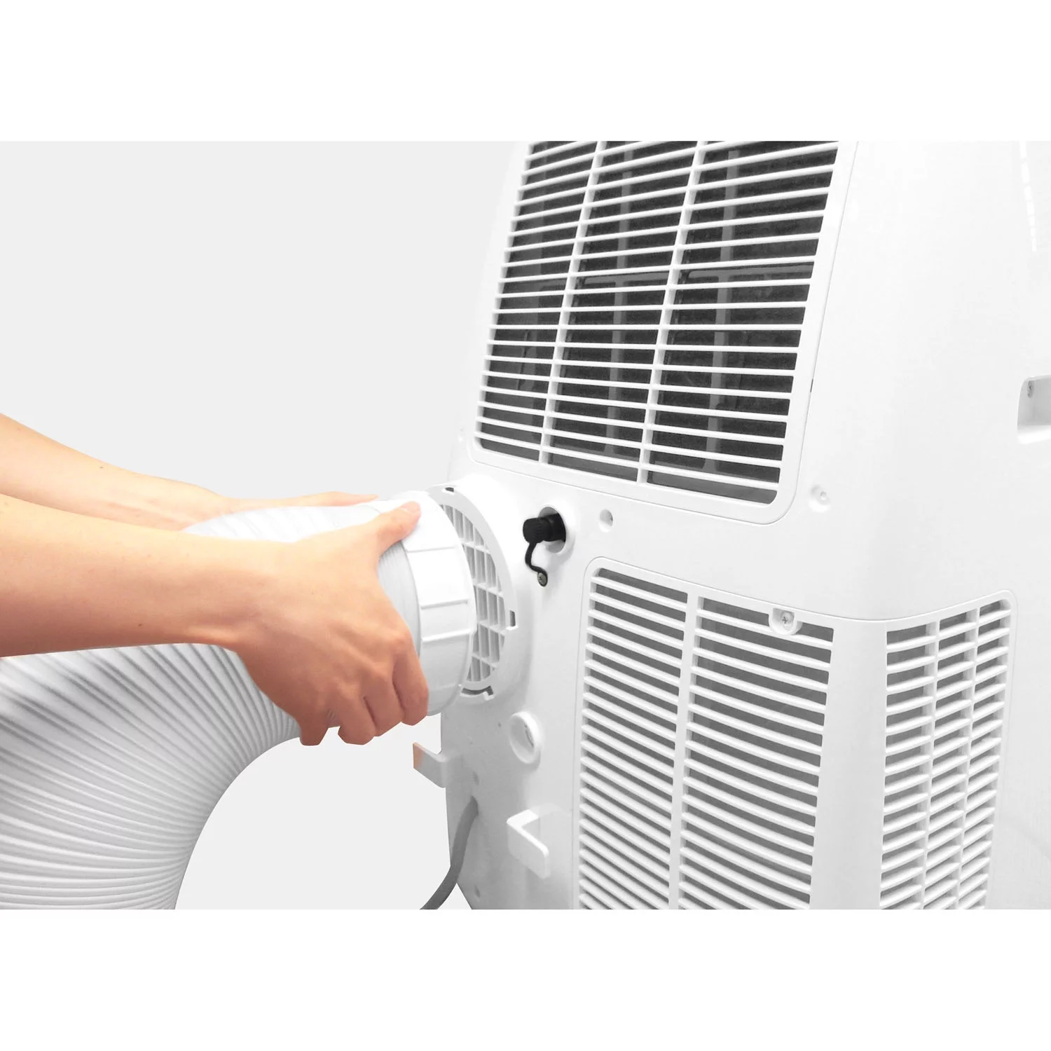 Honeywell HL Series Portable Air Conditioner with Dehumidifier and Remote Control for a Room up to 450 Sq. Ft. (Black/White)