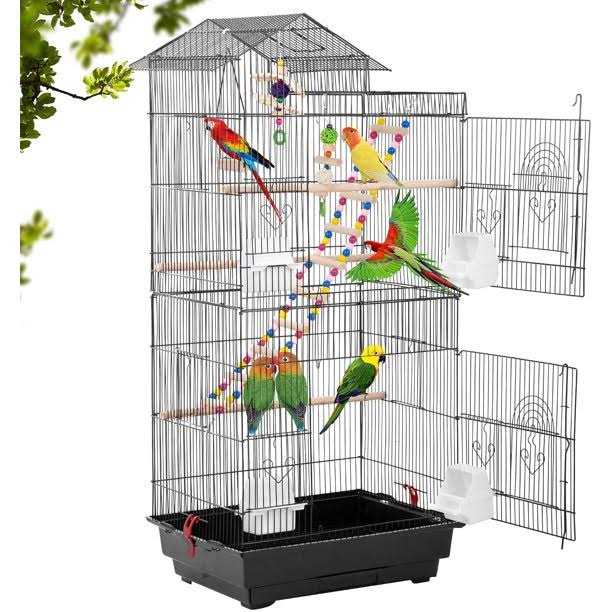 Yaheetech 39-in Parrot Bird Cage - Pet Supplies online store