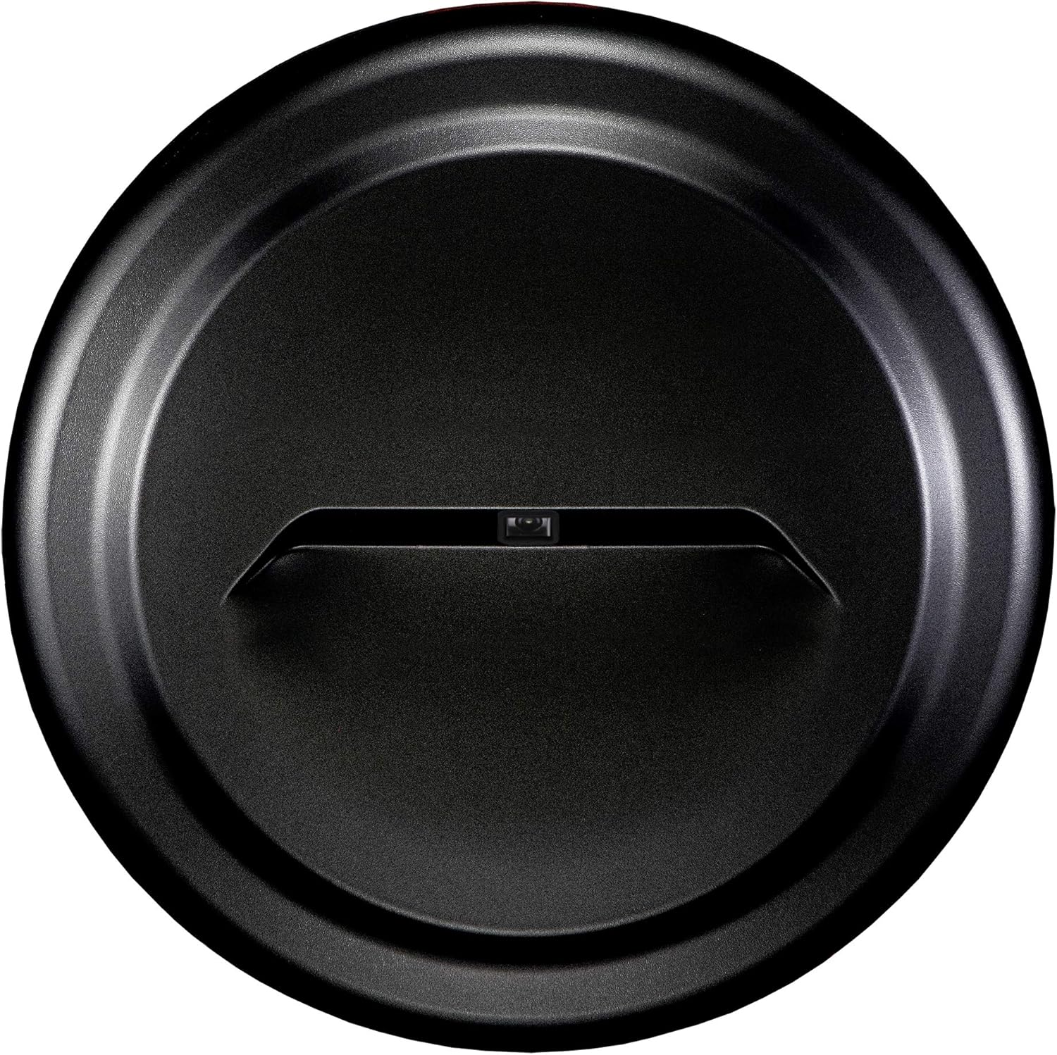 Boomerang - 32" Black-Textured Rigid JL Tire Cover (Plastic Face & Vinyl Band) for Jeep Wrangler JL (with Back-up Camera) - (2018-2021)