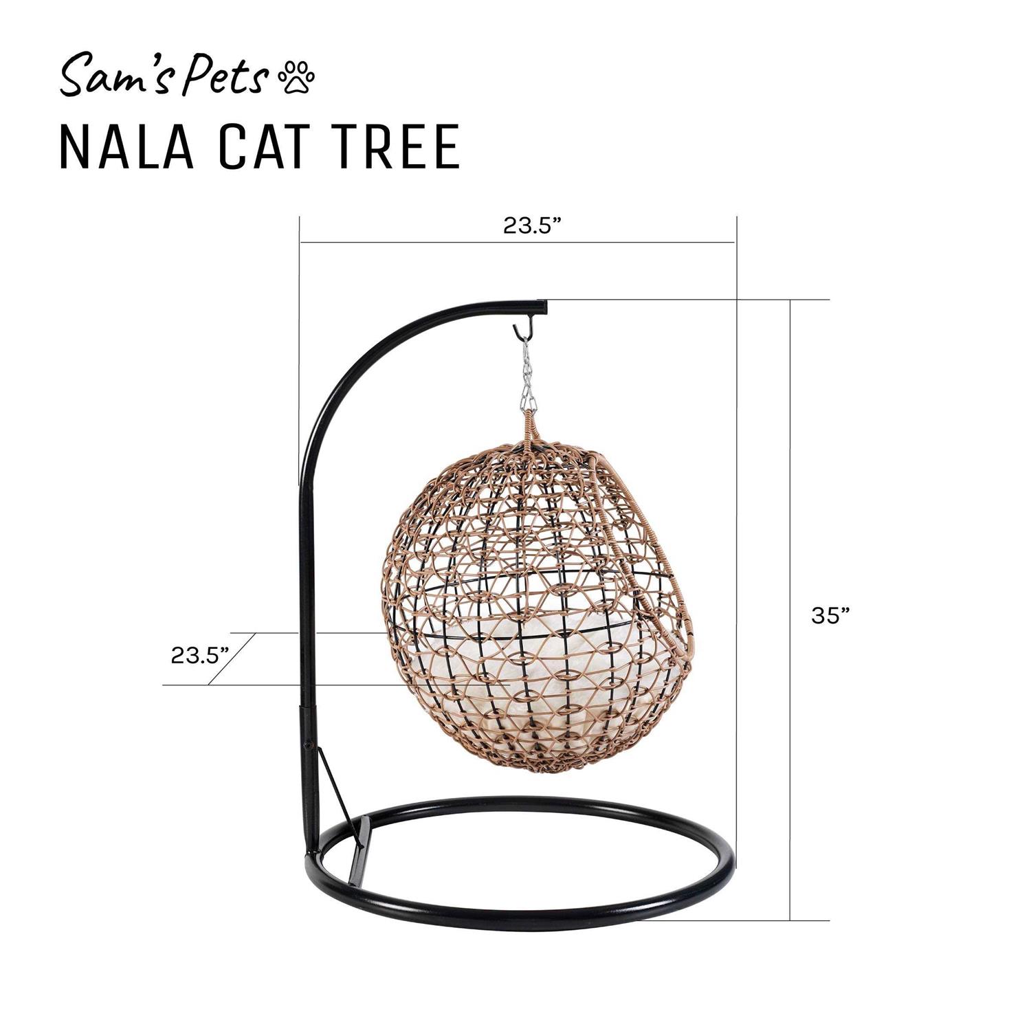 Sam's Pets Nala Hanging Egg Cat Condo - Pet Supplies online store