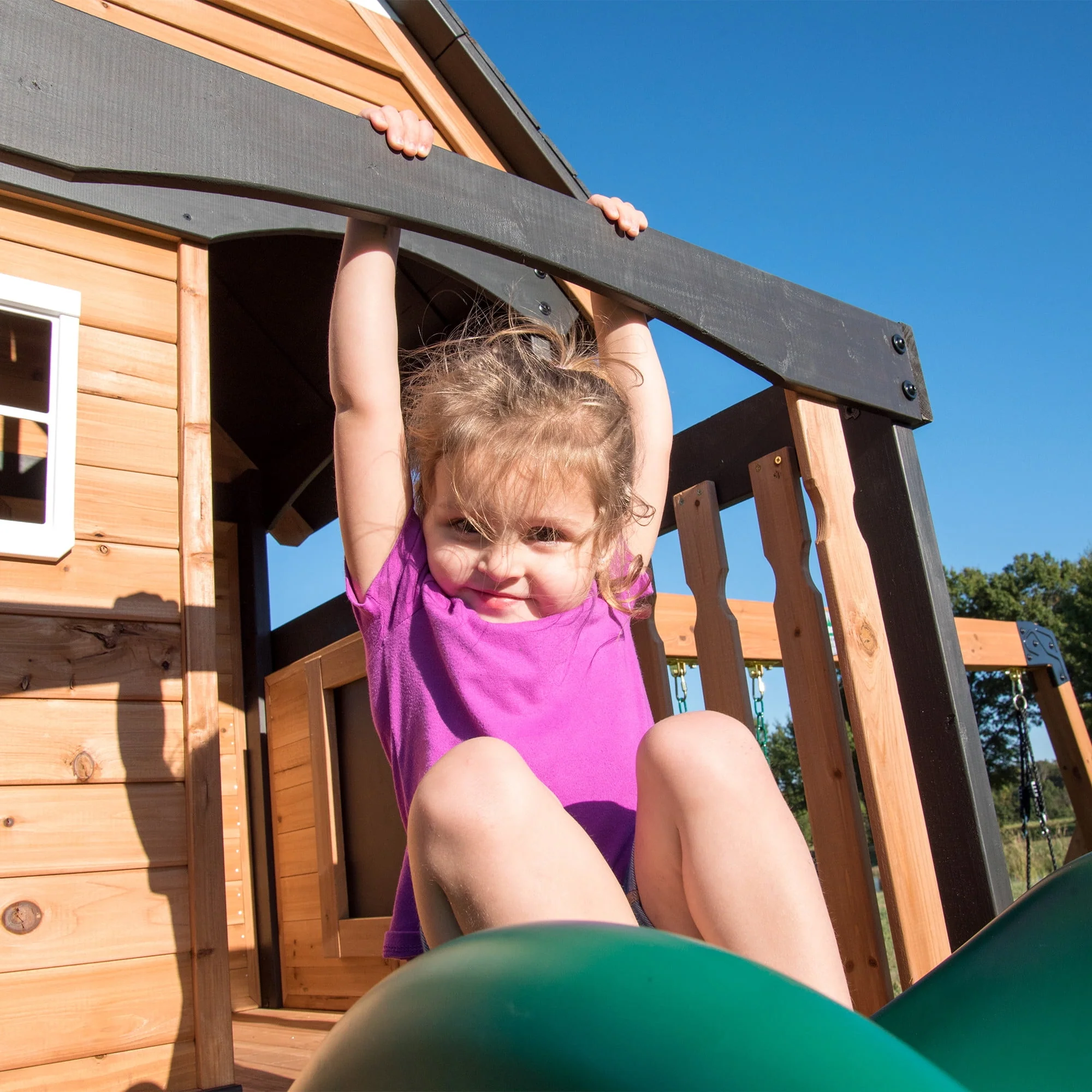 Backyard Discovery Canyon Creek Swing Set