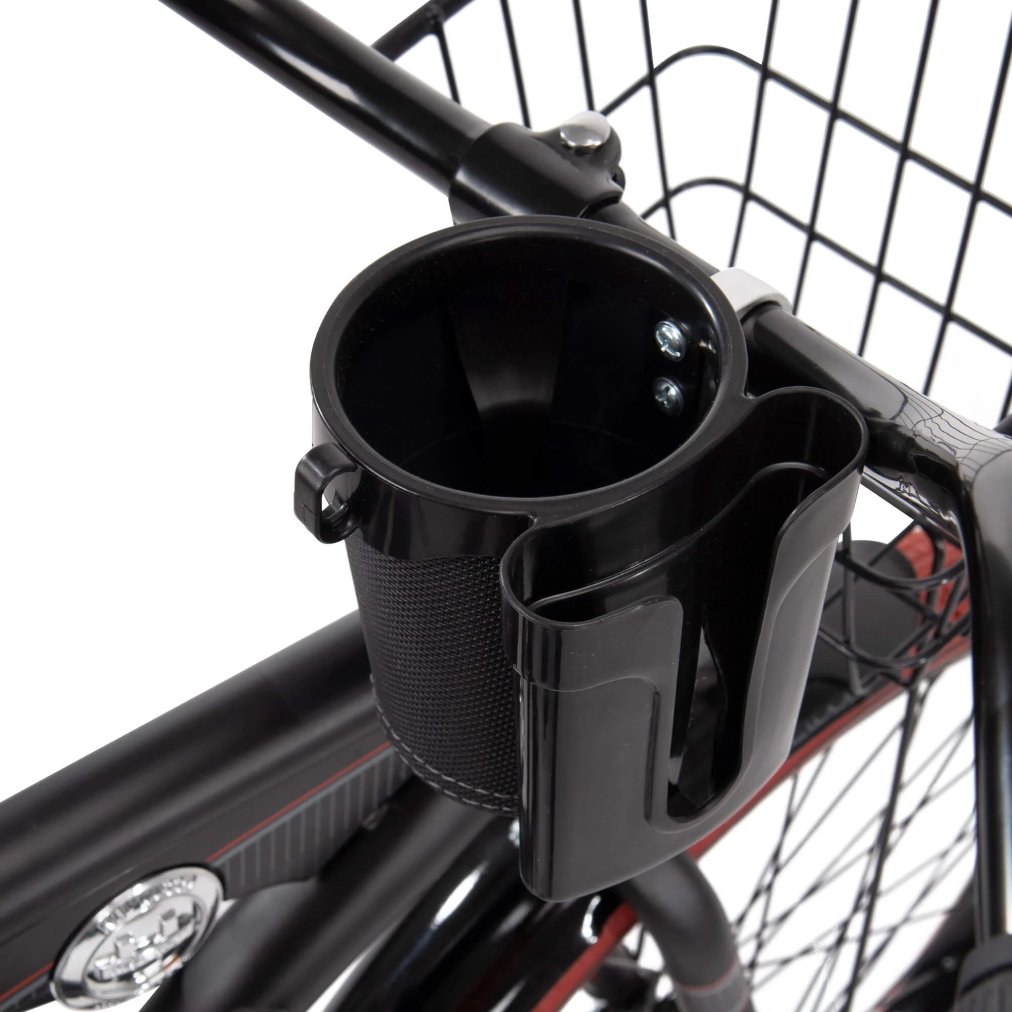 Huffy 26 Inch Nel Lusso Men's Cruiser Bike, Matte Black