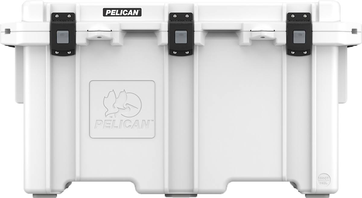 Pelican 150QT Elite Cooler - White