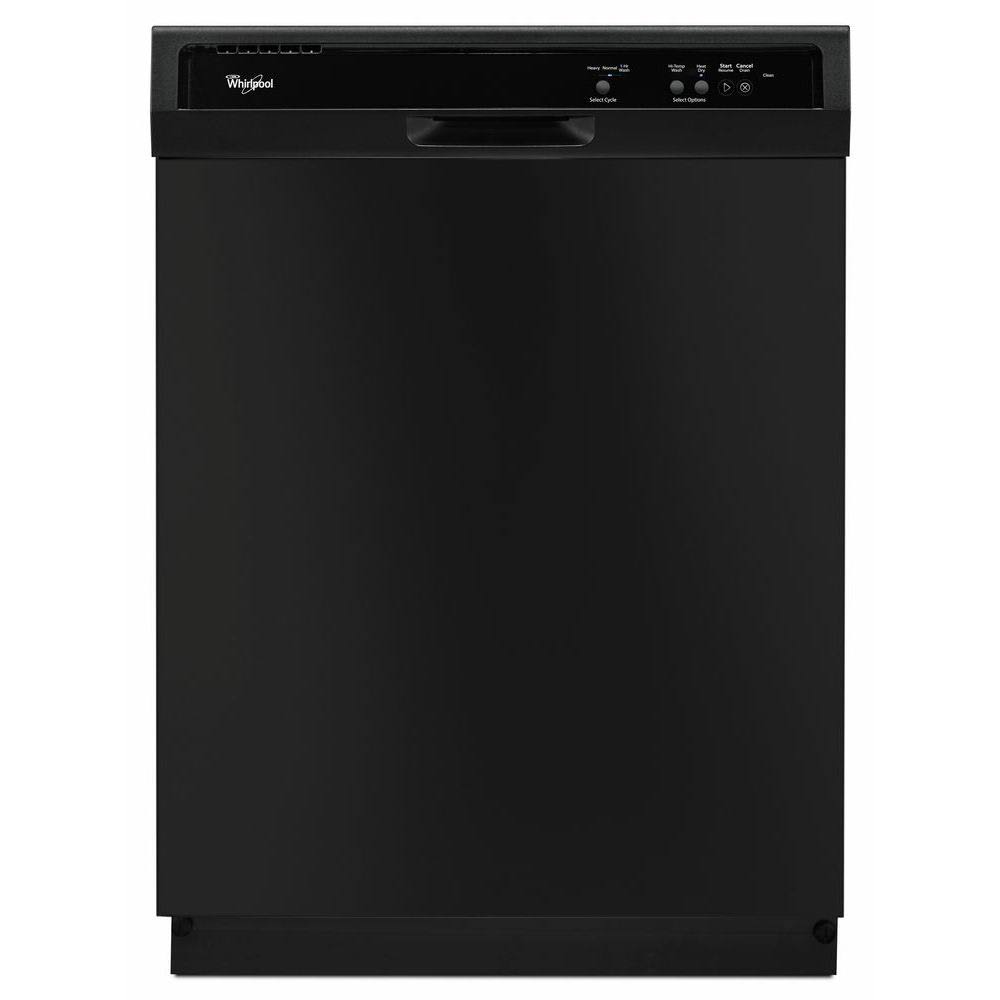 Whirlpool Dishwasher With The 1-Hour Wash Cycle WDF120PAFB - Black