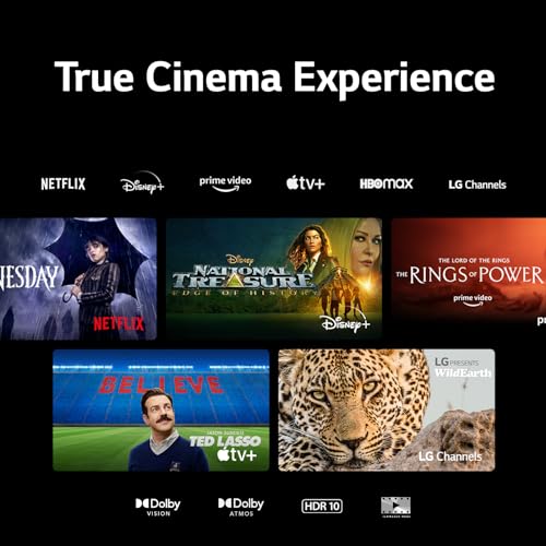 LG B3 Series OLED Smart TV OLED77B3PUA, 2023 - AI-Powered 4K TV Bundle