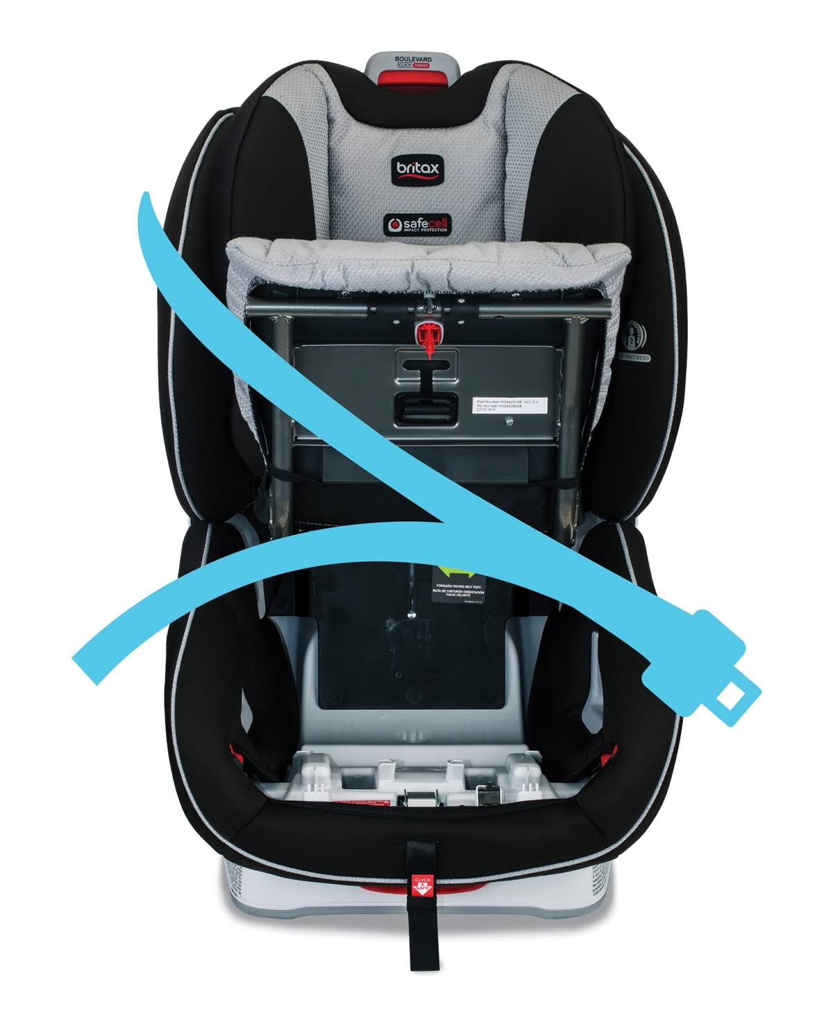 Britax Boulevard ClickTight ARB Convertible Car Seat Vector