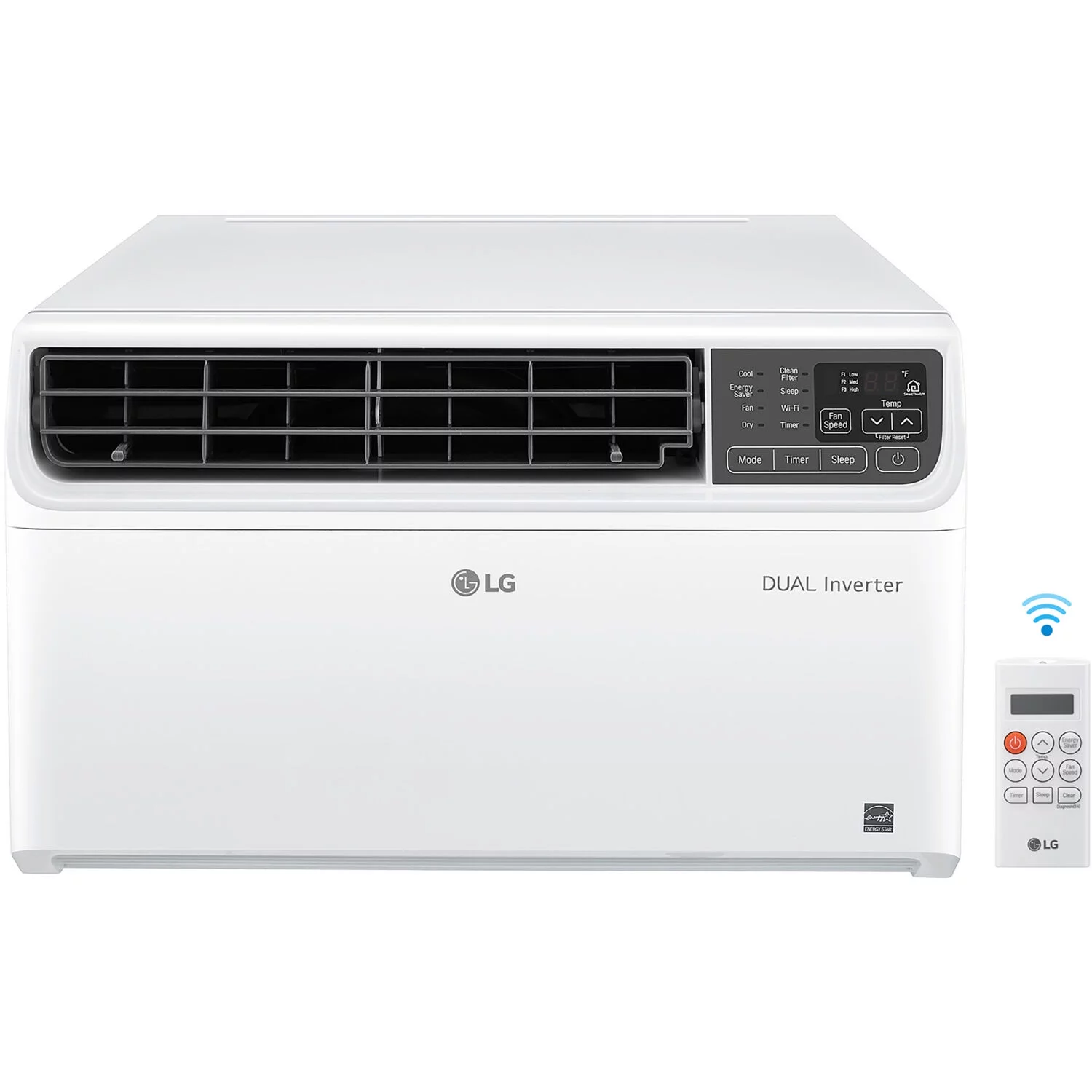 LG 115V 14,000 BTU DUAL Inverter Smart Window Air Conditioner, Cools 800 Sq. ft.
