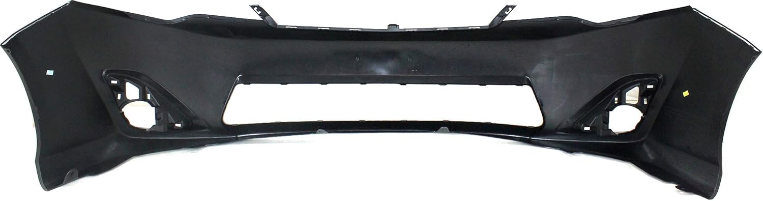 Evan-Fischer Front Bumper Cover Compatible with 2012-2014 Toyota Camry Primed L/LE/XLE/Hybrid Models