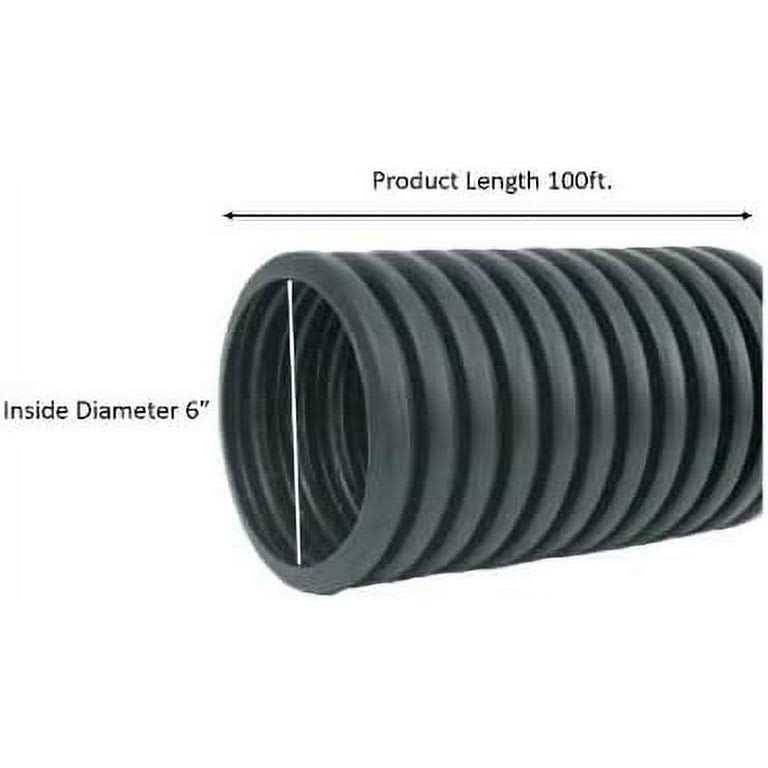 ADS 6-in x 100-ft Corrugated Solid Pipe - Shop Hardware Tools Online Store