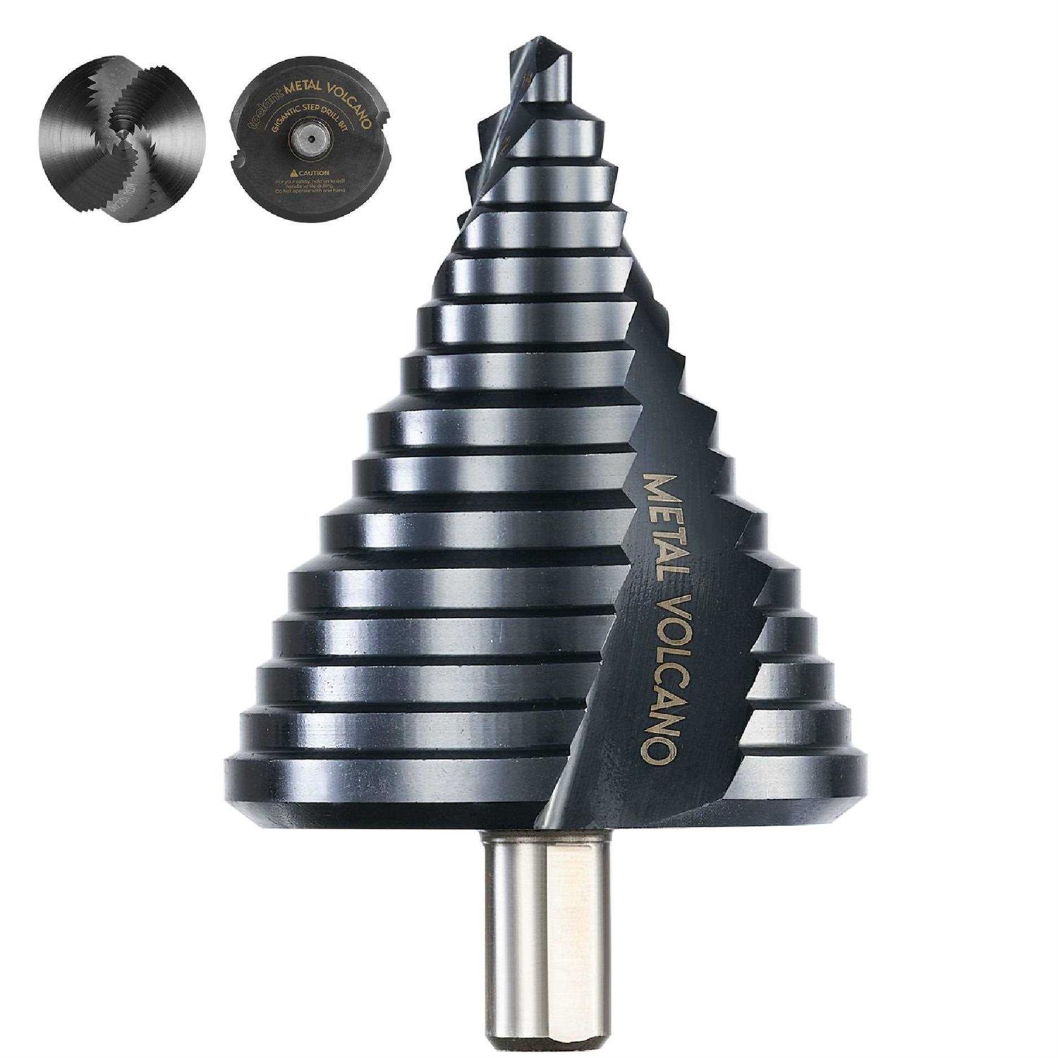 toolant Gigantic Step Drill Bit 1/4 2-1/2 Large Step Drill Bit - Shop Hardware Tools Online Store