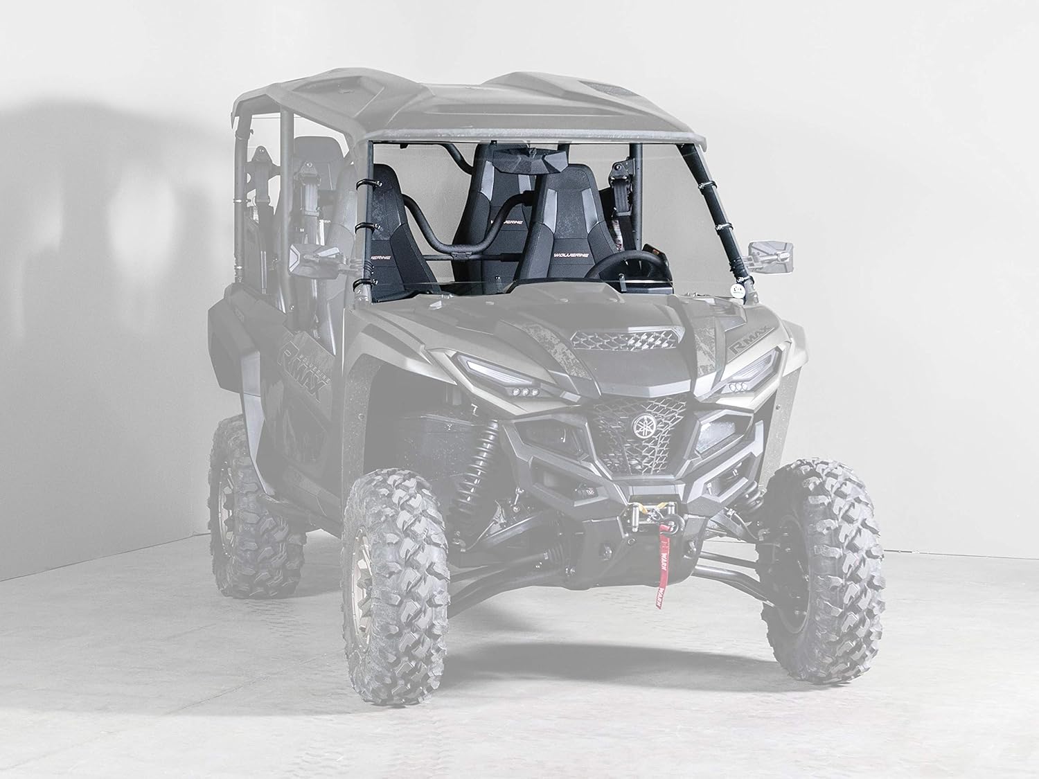 UTV Windshield Full 1/4" Compatible with Yamaha RMAX - Scratch Resistant - Made in the USA!