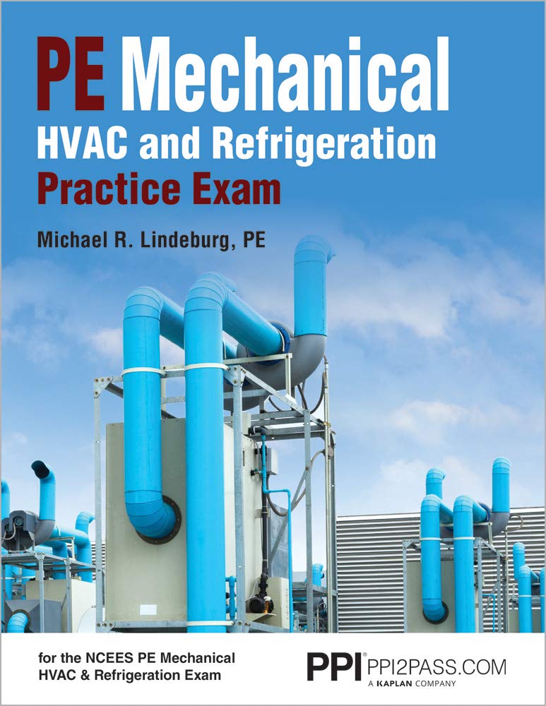 PE Mechanical HVAC and Refrigeration Practice Exam
