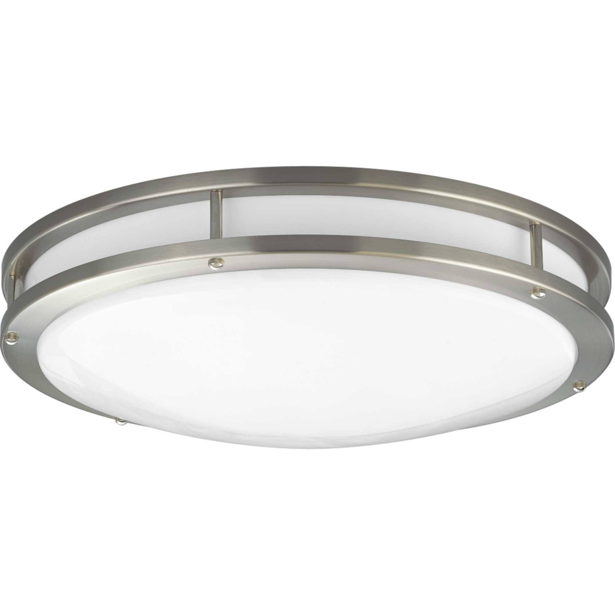 Progress Lighting P7250-0930K9 LED CtC Comm Flush Mount Light, Brushed Nickel