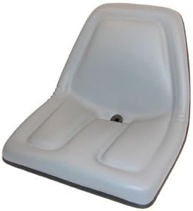 Deluxe Mower Tractor Seat Compatible with John Deere, Kubota, Allis-Chalmers, Bobcat, Case-IH, Ford New Holland, White, Oliver, Mpl, Moline, Massey Ferguson High Back (Black)