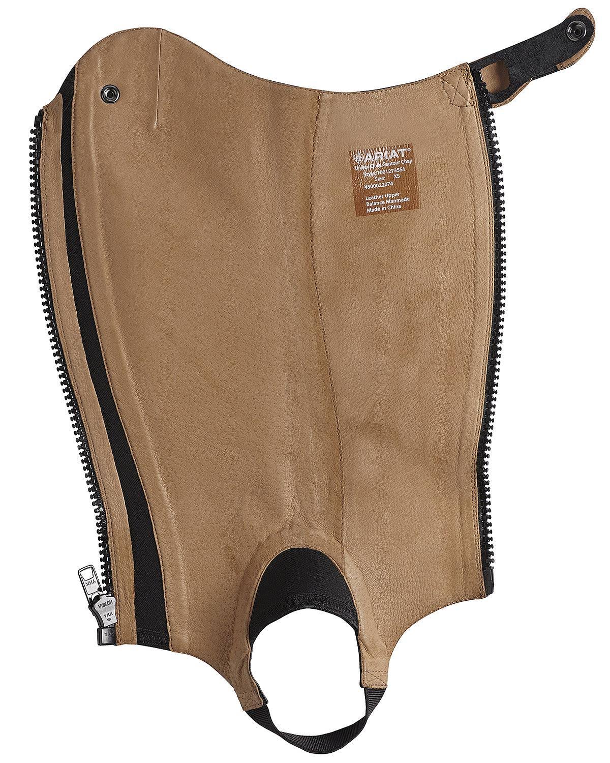 Ariat Close Contour Half Chap- Black