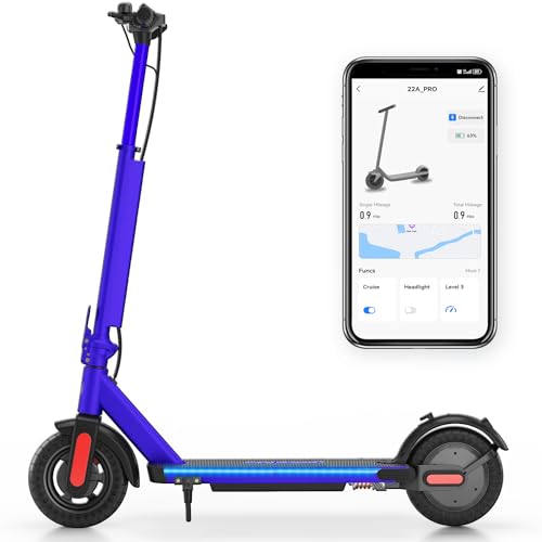 Caroma Electric Scooter, 750/500/350W Motor & 25/20 MPH Speed, Fast Adjustable Electric Scooter for Adults Max 25/20 Miles, Foldable Commuting E-Scooter w. Dual Braking System & Cruise Control