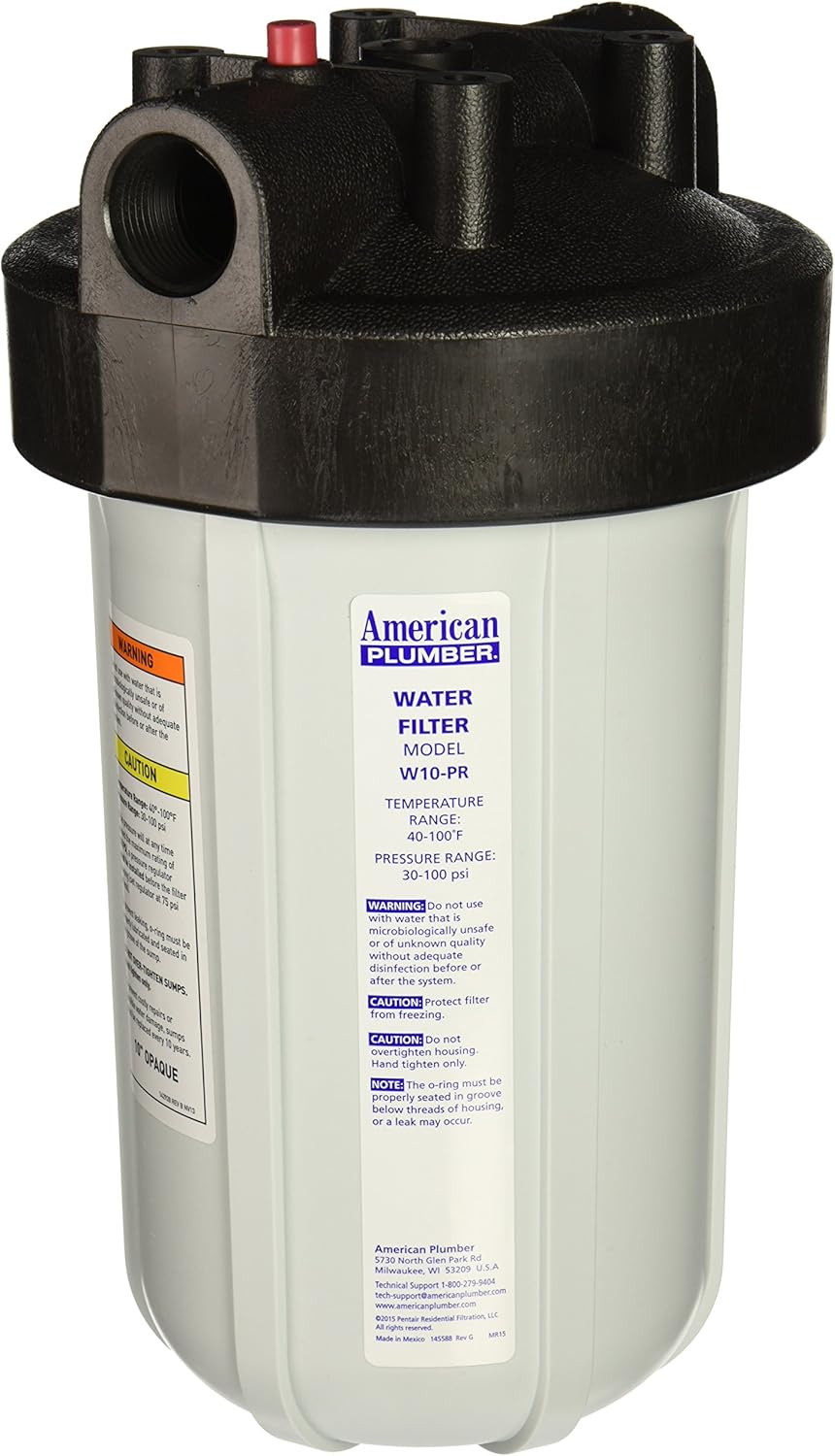 American Plumber W10-PR 152014 1" Filter Housing
