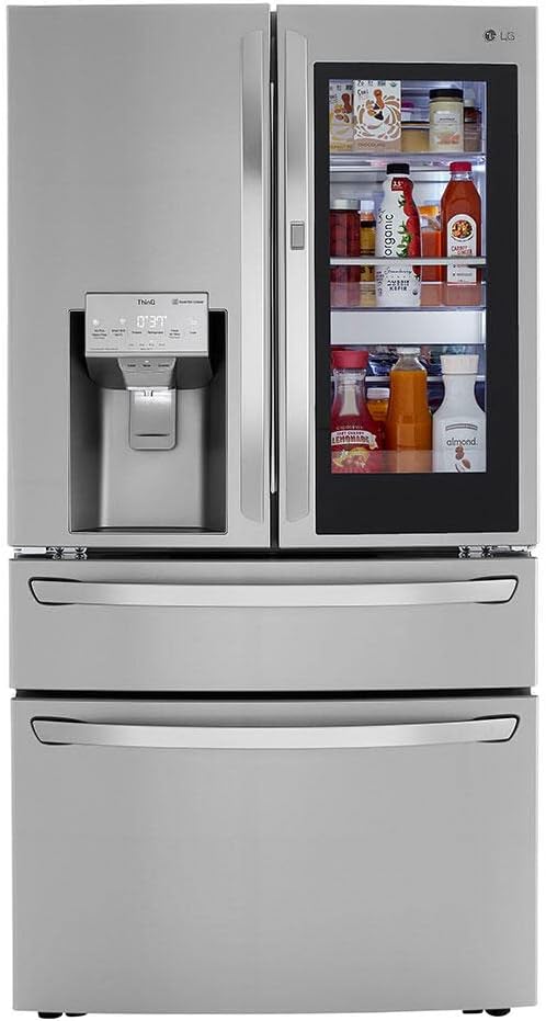 30 cu. ft. Smart wi-fi Enabled InstaView™ Door-in-Door® Refrigerator with Craft Ice™ Maker