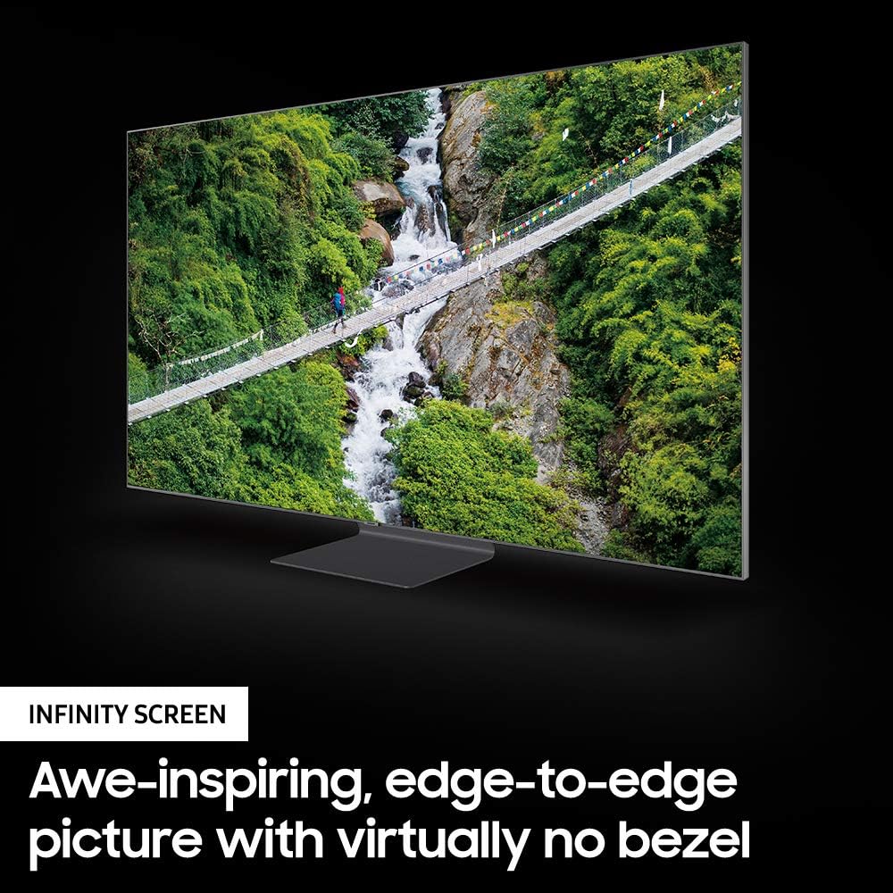 SAMSUNG 85-Inch Class QLED Q950T Series - 8K UHD Direct Full Array Quantum HDR 32X Smart TV with Alexa Built-in (QN85Q950TSFXZA)