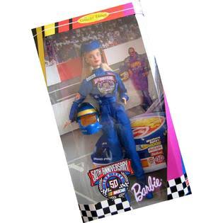 Mattel 50th Anniversary Barbie 1948-1998 NASCAR Collector Edition