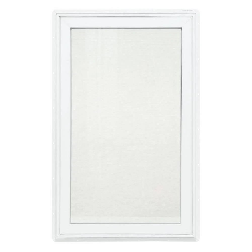 TAFCO Windows VC3660-L 36 in. x 60 in. Left-Hand Vinyl Casement Window with Screen in White