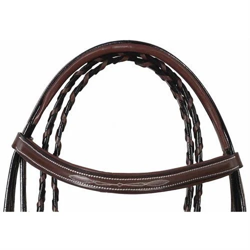 Henri De Rivel Mono Crown Bridle with Padded Wide Noseband